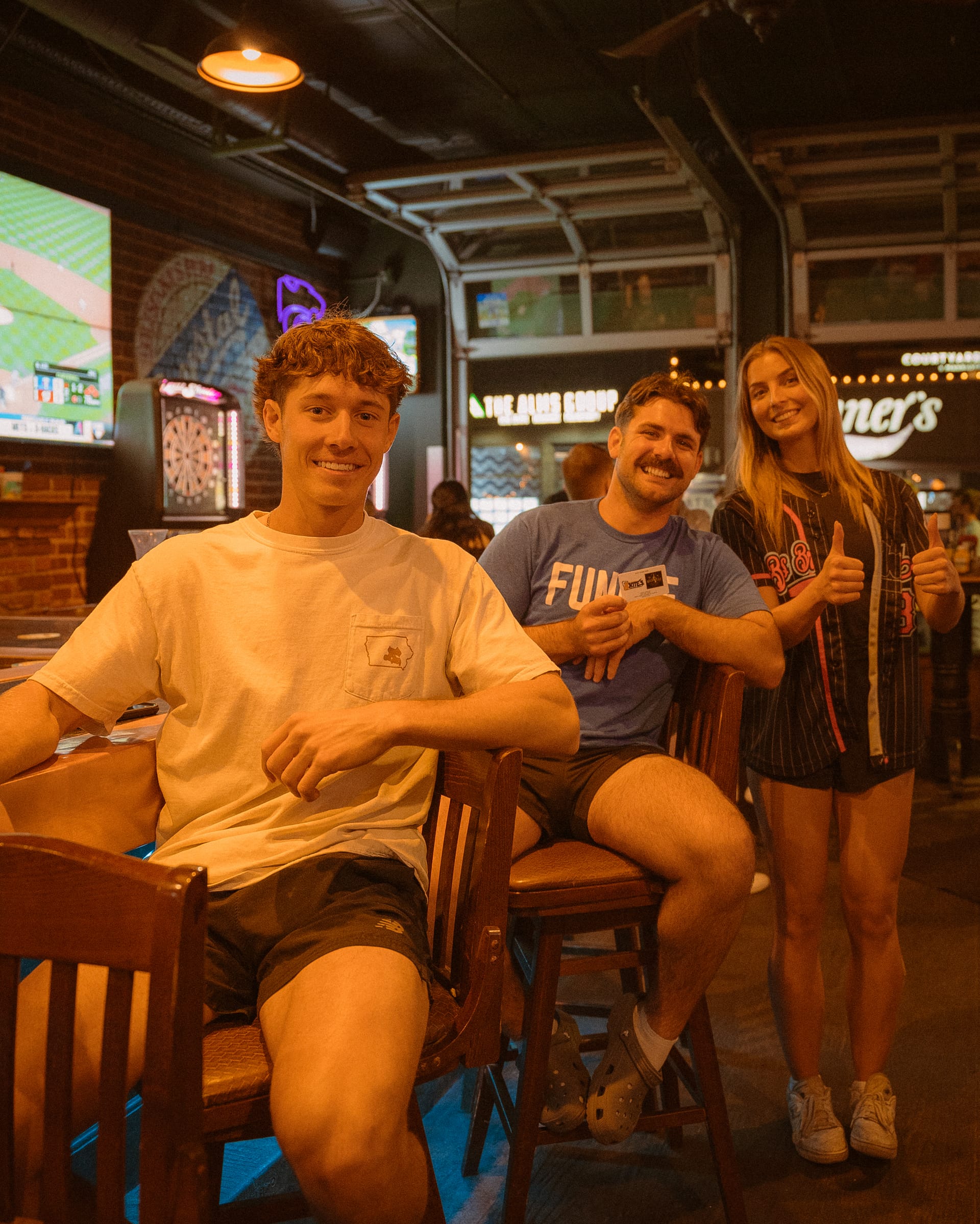 Winners on a Thursday trivia night at Kite's.